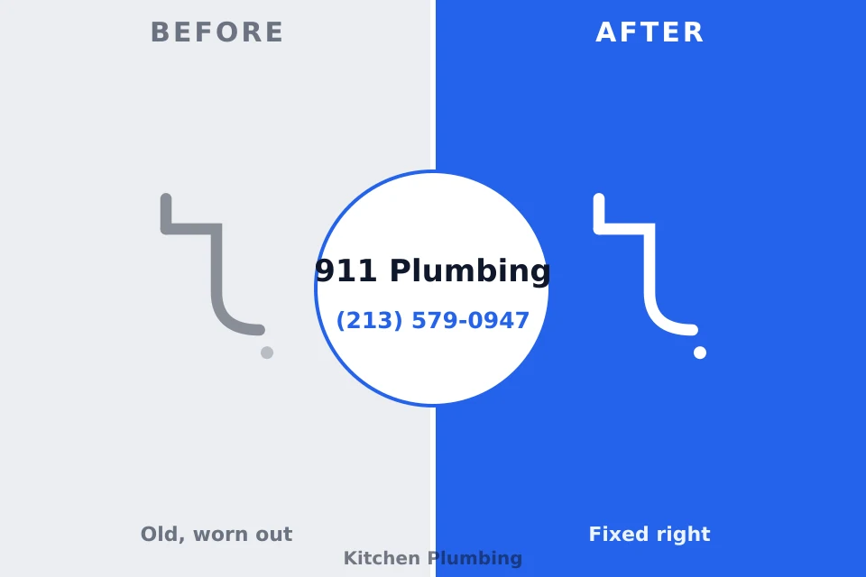Before and after: plumbing company Lakeland, MN